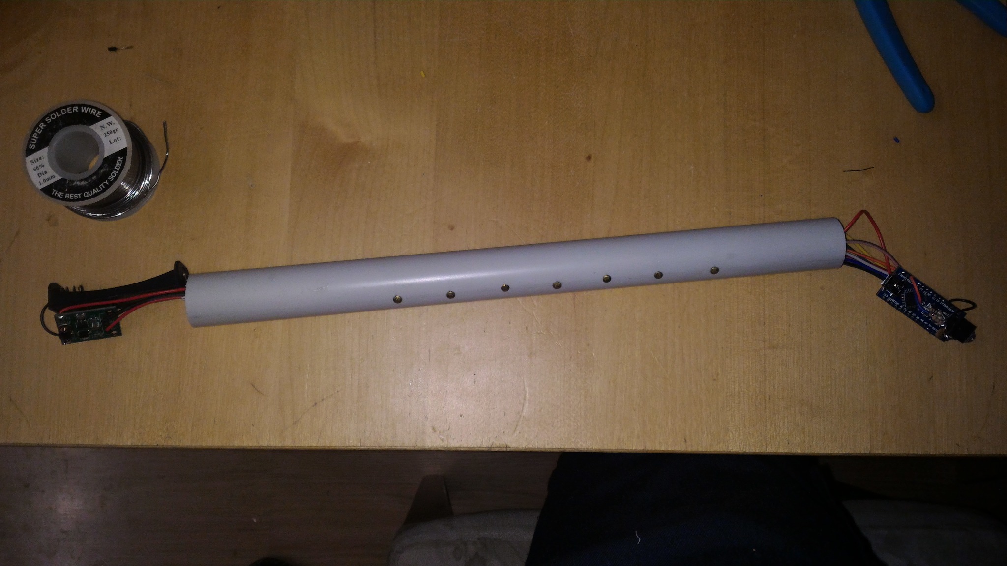 Dry fit with both end sections installed