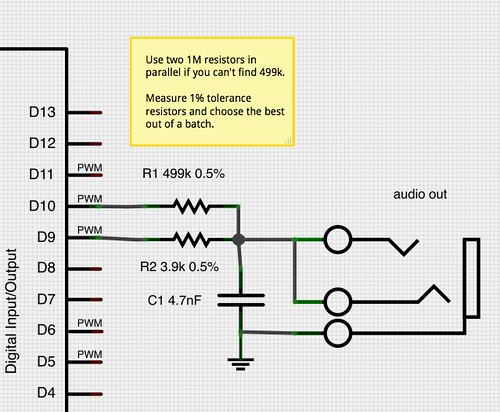 Two-pin PWM / old HIFI output schematic